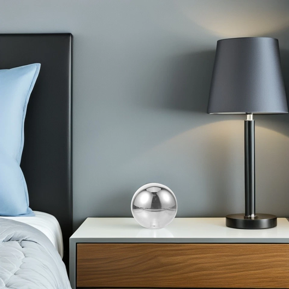 2pcs Glass Globe Lamp Shade Replacement For Pendant Light Fixtures Base - Image 4 of 4