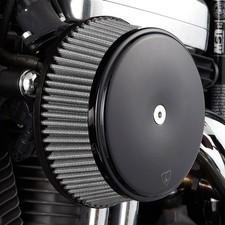 Arlen Ness Synthetic Steel Sucker1 Smooth fits H-D '93-99 Evolution Black 50-337