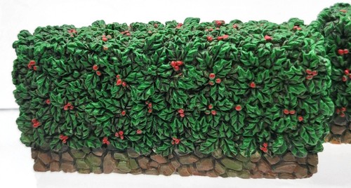 Juego de 3 POSTES DE LÁMPARA Y SETOS de Navidad Plaza San Nicolás Colección The Village - Imagen 7 de 12