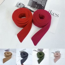 Tie Coat Overcoat Trench Faux Belt Jacket Unisex 175cm 5cm Tie  Sash Wool