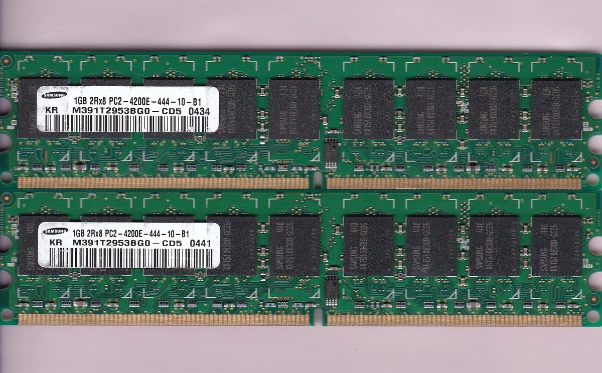 DDR2 SDRAM Computer Memory (RAM) 2 Modules for sale | eBay