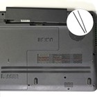  2 Stück Ersatz-Laptop-Gummifußstreifen für Laptop-Unterteil, rutschfeste