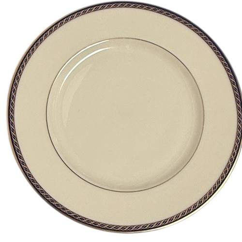 Par de platos de ensalada de oro vintage Lenox Hamilton colección presidencial 8-1/4" - Imagen 3 de 7