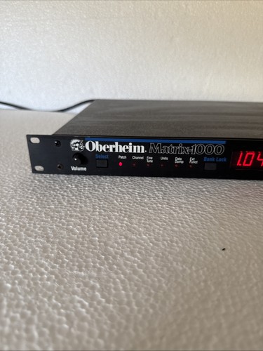 Oberheim Matrix 1000 Rackmount Synth - Vintage Tested - Picture 3 of 20