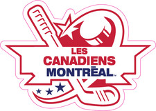 Montreal Canadiens Hockey Sticker Decal NHL Stick Puck Logo Vinyl Laptop - [035]