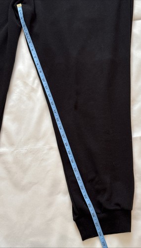 PUMA WAY 1 DAMEN ÜBERGRÖSSE 3X VERSTÄRKTE HIGH RISE SWEATHOSE JOGGINGHOSE SCHWARZ - Bild 5 von 13