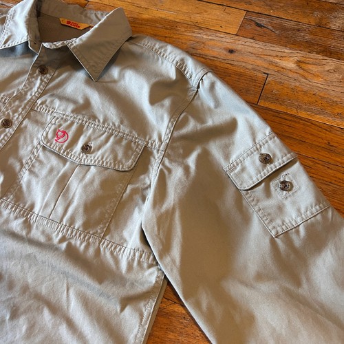 FJALLRAVEN ~ Men's Sz L Regular Fit ~ Keb Shirt ~ G-1000 ~ Trekking Hiking ~ EUC - Picture 10 of 23
