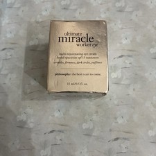 Philosophy Ultimate Miracle Worker Nourish Rejuvenate Face Neck Cream .5 oz