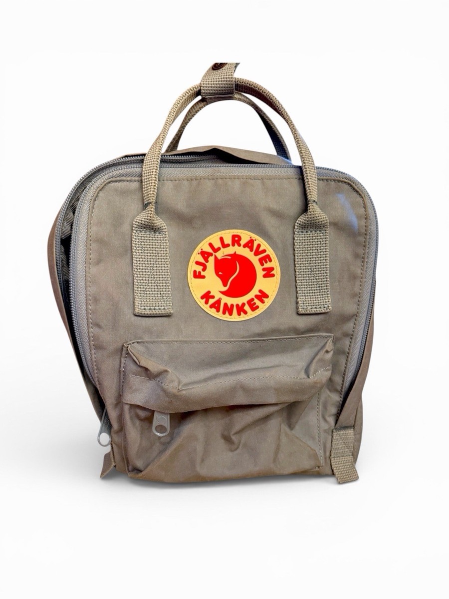 fjallraven kanken mini backpack size Foliage Green Carried as a backpack or a bag via covertible straps Knken
