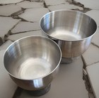 Sunbeam Mixmaster Mixer Stainless Steel Metal Bowls 7” and 9”