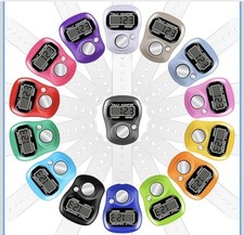 Digital Hand Counter Click Press Number Screen Tally Tasbeeh Tasbih Finger Band