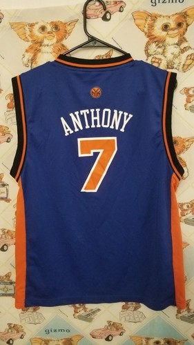 Maglia New York Nicks Youth XL NBA Basket Carmelo Anthony Adidas - Foto 5 di 6