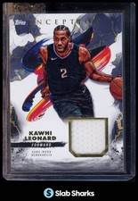 2024 TOPPS INCEPTION #REC-KL KAWHI LEONARD RELIC JERSEY PATCH