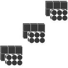 3 Pieces Stuhlbeingleiter Rutschfeste Stuhlpolster Non-Rutschmatte