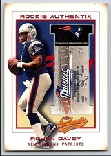 2002 Fleer Authentix  Rohan Davey 137 0271/1250