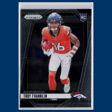 Troy Franklin Rookie #393 2024 Panini Prizm Denver Broncos Football Card NFL