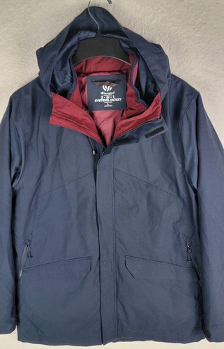 Champion 3-in-1 Systems Jacket Men’s Size L Blue  - Picture 2 of 20