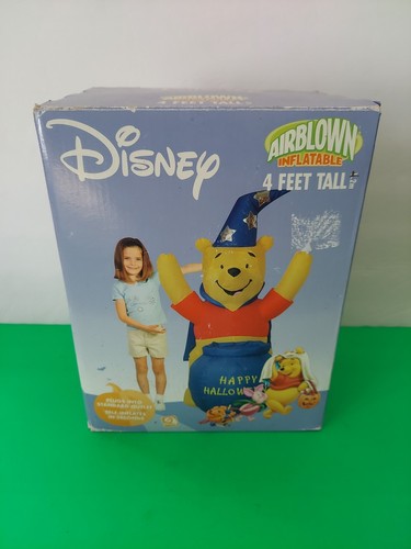 Gemmy 4FT Airblown Inflatable Winnie The Pooh Happy Halloween  - Picture 1 of 6