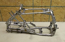 2004-2008 Yamaha YFZ450 frame clean straight yfz 450 04-08 carb SILVER RED BLACK