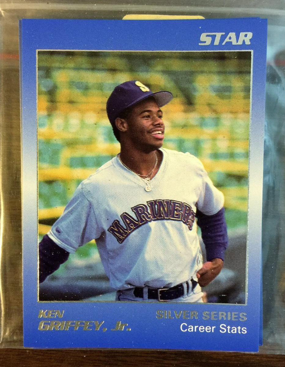 グリフィーJRのバイバックオート、シルバーインクです。 KEN GRIFFEY JR SILVER PACK AUTO /25! - YouTube