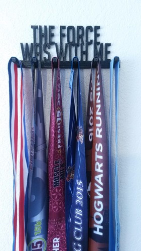 STAR WARS RENNMEDAILLE DISPLAY RACK HALTER MEDAILLENSTÄNDER 5K 10K HALBMARATHON - Bild 2 von 4