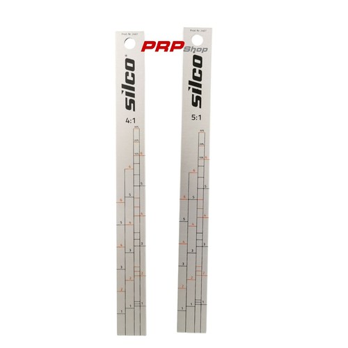 Asta Striscia Graduata Miscelazione Della Vernice 25 Cm Catalisi 4:1 e 5:1 Mini - Picture 1 of 2