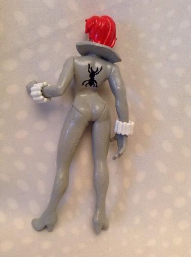FIGURA DE ACCIÓN VIUDA NEGRA PINTADA A MANO MARVEL 5" PERSONALIZADA - Imagen 4 de 7