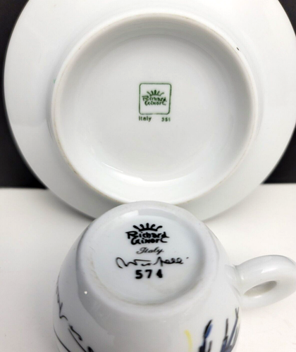 Federico Fellini Tutto 1993 Espresso Cup & Saucer illy Collection Richard Ginori - Picture 13 of 13