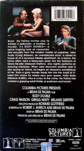 Body Double: Don't believe Everything! (VINTAGE, VHS, 1996, VG) Melanie Griffith - Picture 2 of 4