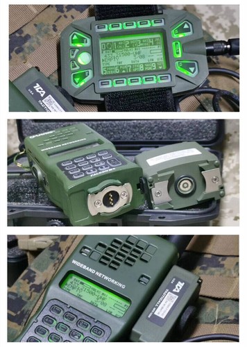 2025 TCA PRC 152A Radio Metal VHF UHF+KDU keyboard Display Unit 15W W/Battery - Bild 11 von 17