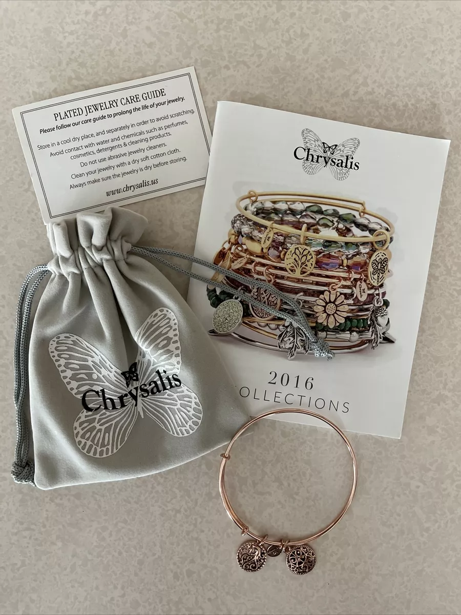 Chrysalis Feminity Bangle Bracelet Rose Gold NEW eBay