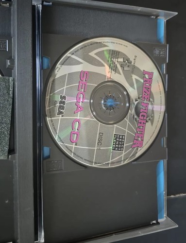Videojuego Prize Fighter (Sega CD 1993) completo con manual y dos discos - Imagen 2 de 5