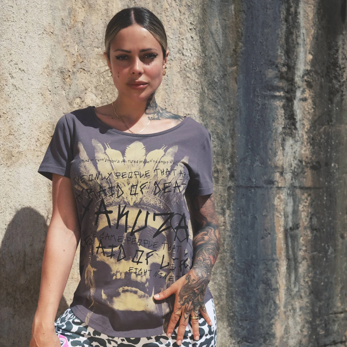 Damen Langarm T-Shirt Cropped - Aus Viskose, Stretchig, In Größen 8-14