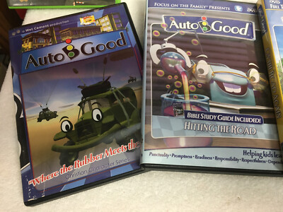 LOT 8 Auto B Good Dvd's CARS, Christian Videos Teaching