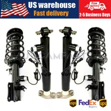 Full Set Front Rear Shock Strut Assys Electric For Lincoln Continental 2017-2020