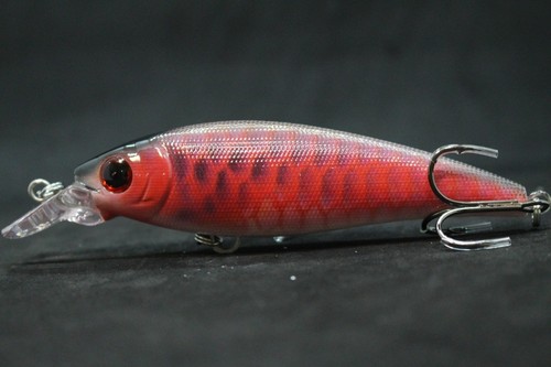 Jerkbait Fishing Lure wLure 5 1/2 inch Minnow Wide Wobble Lifelike Pattern HM525 - Picture 51 of 68