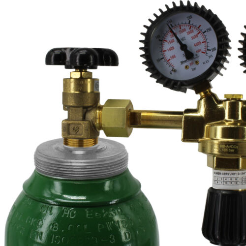 Gasflasche 10 Liter Argon 200bar voll 4.8 Schutzgas Schweißgas TIG WIG fabrikneu - Bild 5 von 7