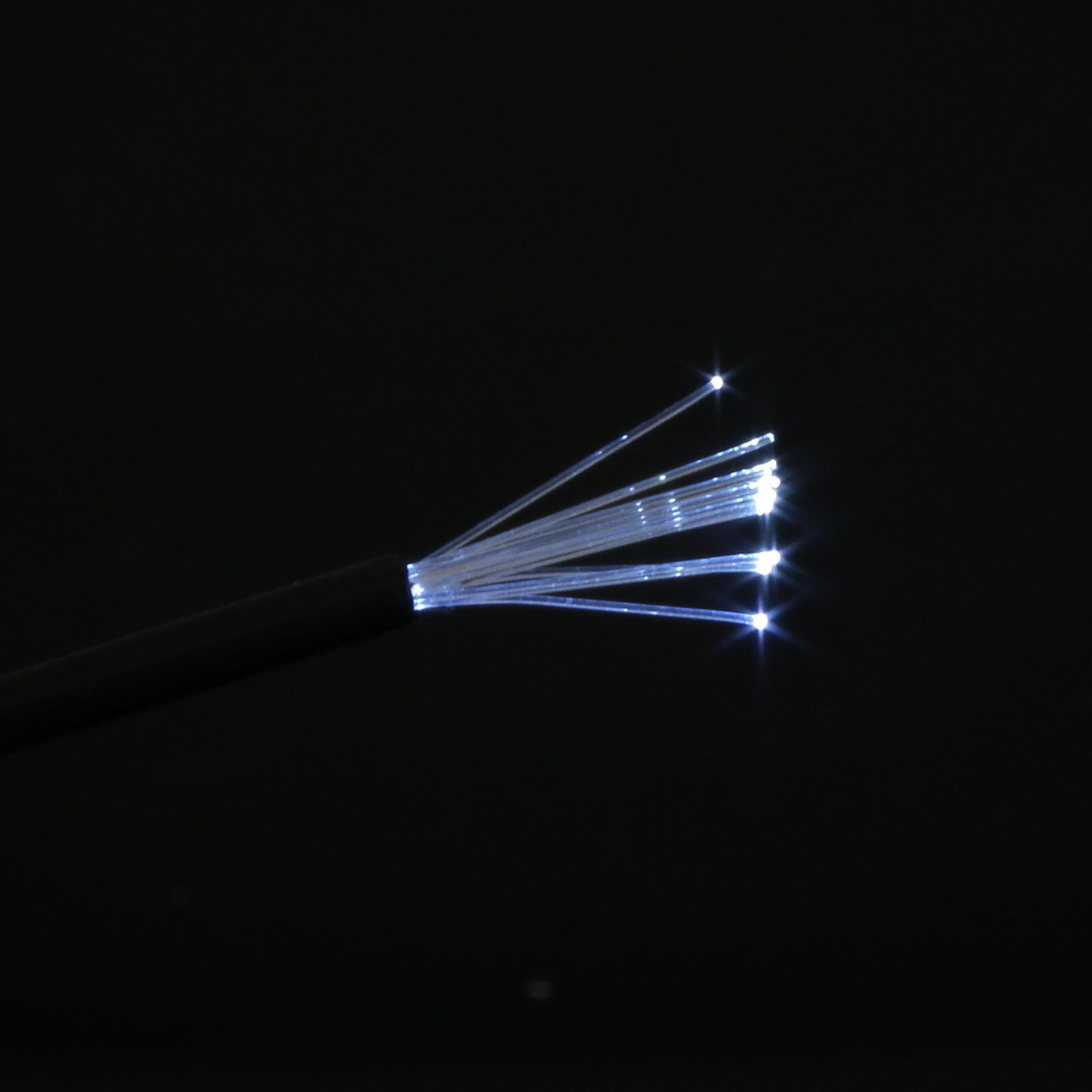 Fibre Optic Cable - 0.25 / 0.5 0.75 / 1 / 1.5 / 2 / /3mm Dia - Light Guide eBay