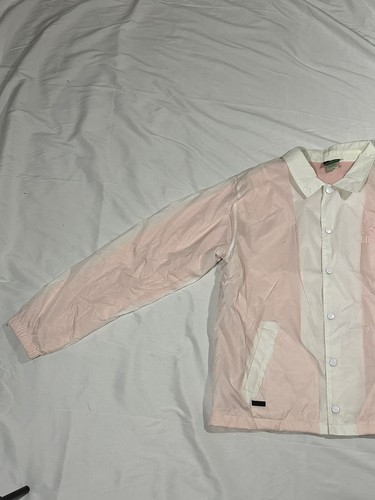 Lrg White and Pink Windbreaker Size Large - Picture 2 of 3