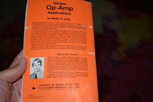 EINZIGARTIGE IC OP-AMP ANWENDUNGEN von Walter G. Jung Buch 21163 ERSTAUSGABE & DRUCK - Bild 2 von 2