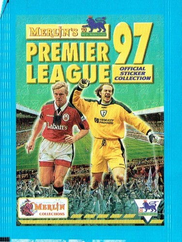 Merlin's Premier League 97 1997 Football Stickers Unopened Sealed Pack - Picture 8 of 11