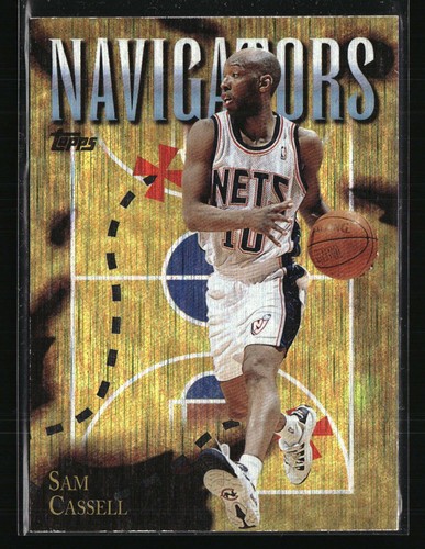 Sam Cassell 1998 Topps Chrome #SB5 Basketball Karte
