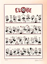 Eloise "40th Anniversary" Limited Edition Print - signed by Hilary Knight