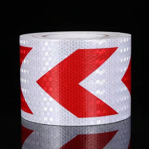 Car Reflective Safety Warning Tape Sticker Decal Arrow Safety Decal Accessories - Picture 10 of 29