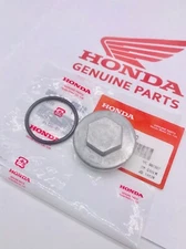 OEM HONDA ATC 185 200 200 S M 200 X 200 E ES BIG RED OIL FILTER DRAIN PLUG CAP 