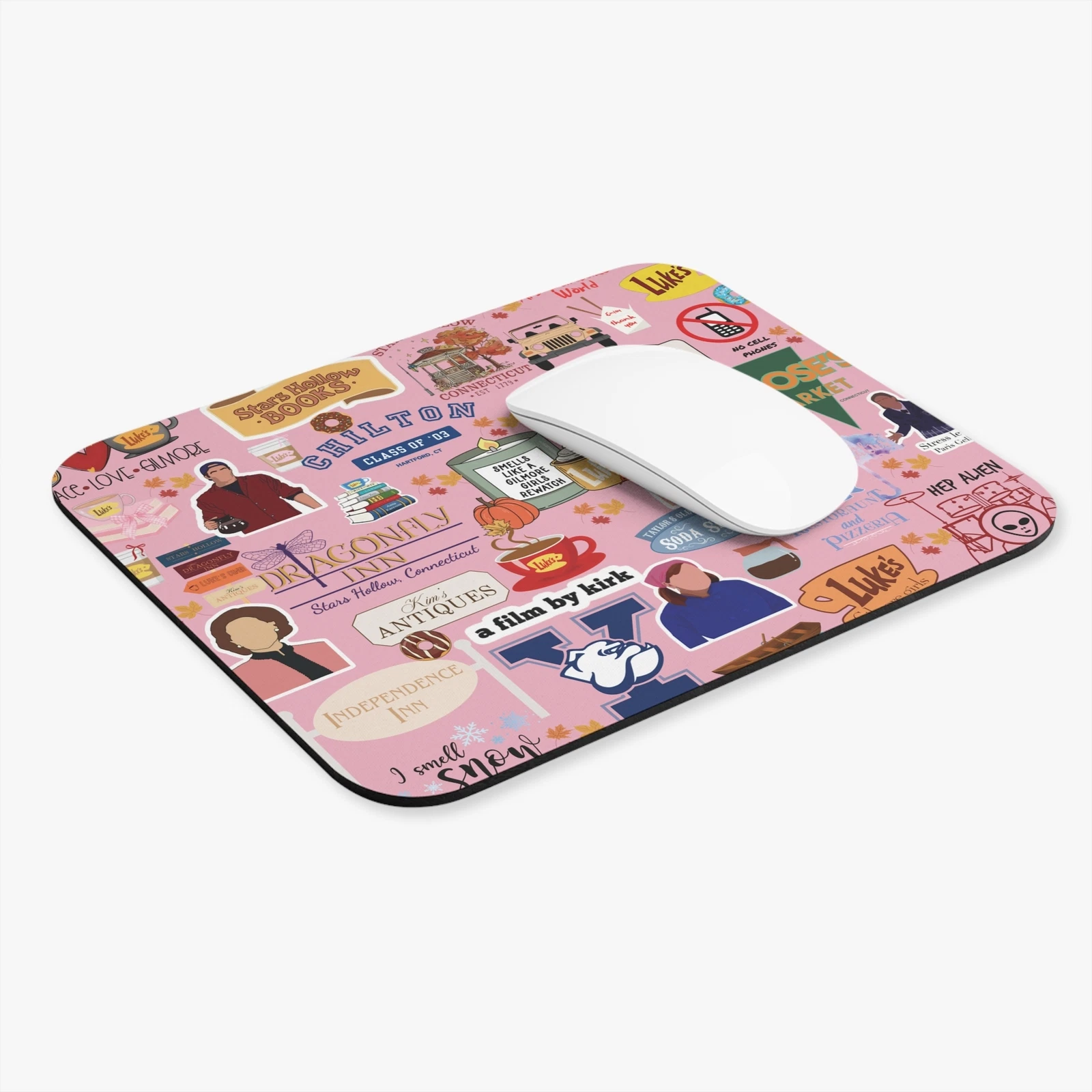 Gilmore Girls Mouse Pad for Office and Workspace Decor