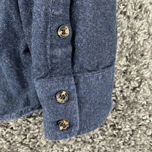 Vans blu maniche lunghe con bottoni uomo XL blu - Foto 3 di 9