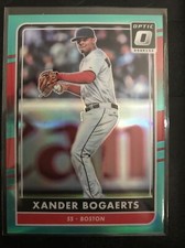 2016 Panini Donruss Optic Aqua 116/299 Xander Bogaert #145 Padres Red Sox