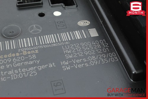 10-11 Mercedes W212 E350 E550 Rear SAM Module Fuse Box Relay 2129004001 OEM - Picture 10 of 11