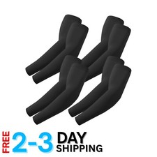 Stylish Tattoo Covering Compression Sleeves - 4 Pairs for Sports Enthusiasts